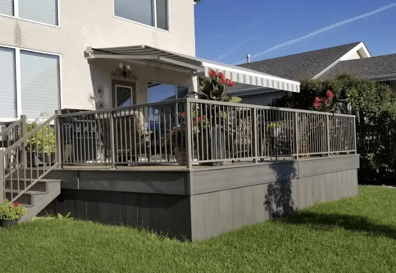 Wolf Home PVC Woodhaven Deck Project
